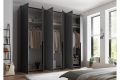 Tamno sivi ormar Kevo - 275x225x52 cm