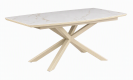 Stol na razvlačenje London gold - 180-220x90x75