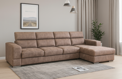 Kutna garnitura Brisel na razvlačenje - 190x315x40 cm