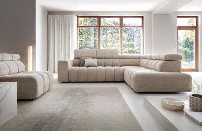 Kutna garnitura Zurich L na razvlačenje - 292x219x42 cm