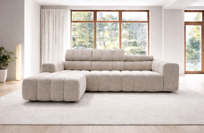 Kutna garnitura ZURICH mini - 188x288x42 cm