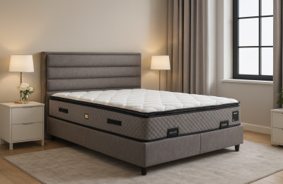Boxspring krevet CROSS sa spremnikom - 160x200 cm