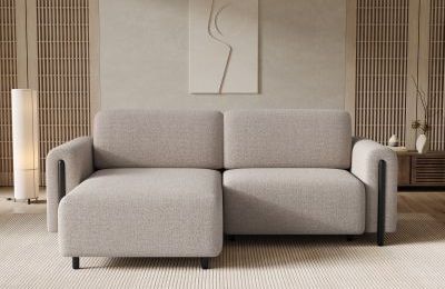 Kutna garnitura Acossta na razvlačenje sa spremnikom - 244x154 cm