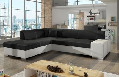 Kutna garnitura Porto s ležajem i spremnikom - 217x278x74 cm