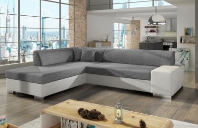 Kutna garnitura Porto s ležajem i spremnikom - 217x278x74 cm