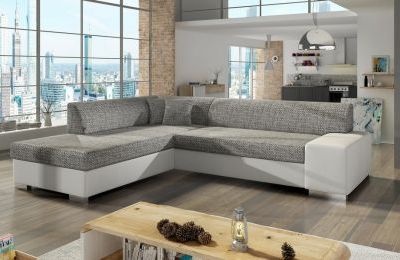 Kutna garnitura Porto s ležajem i spremnikom - 217x278x74 cm