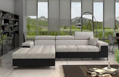 Kutna garnitura Ricardo s ležajem i spremnikom - 205x280x90 cm