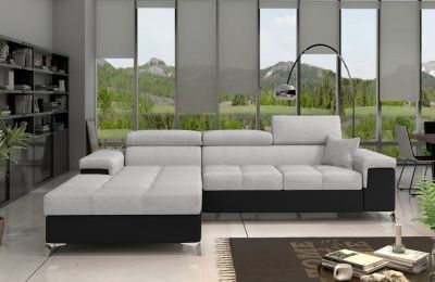 Kutna garnitura Ricardo s ležajem i spremnikom - 205x280x90 cm