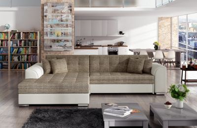 Kutna garnitura Sorento s ležajem - 195x295x80 cm