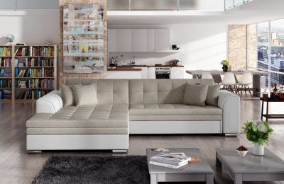 Kutna garnitura Sorento s ležajem - 195x295x80 cm