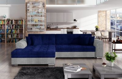 Kutna garnitura Sorento s ležajem - 195x295x80 cm