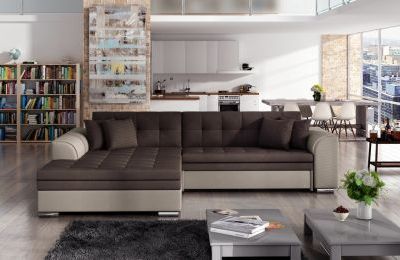 Kutna garnitura Sorento s ležajem - 195x295x80 cm