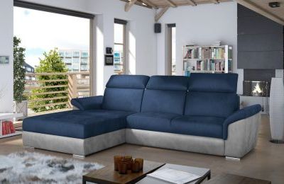 Kutna garnitura Trevisco s ležajem i spremnikom - 216x272x100 cm