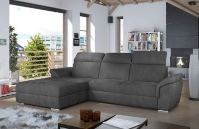 Kutna garnitura Trevisco s ležajem i spremnikom - 216x272x100 cm