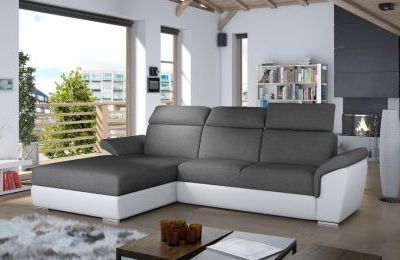 Kutna garnitura Trevisco s ležajem i spremnikom - 216x272x100 cm