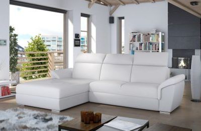 Kutna garnitura Trevisco s ležajem i spremnikom - 216x272x100 cm