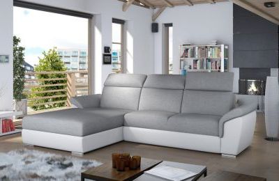 Kutna garnitura Trevisco s ležajem i spremnikom - 216x272x100 cm