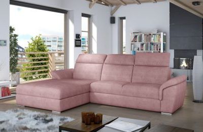 Kutna garnitura Trevisco s ležajem i spremnikom - 216x272x100 cm