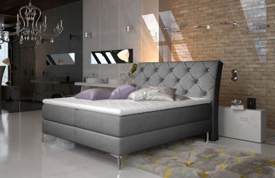 Boxspring krevet Adel - sa spremnikom - više boja i dimenzija
