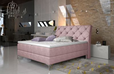 Boxspring krevet Adel - sa spremnikom - više boja i dimenzija