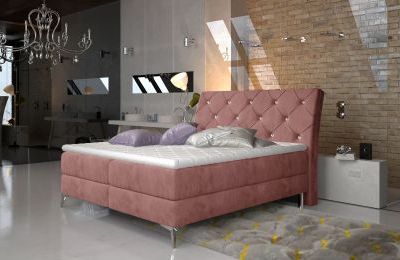 Boxspring krevet Adel - sa spremnikom - više boja i dimenzija