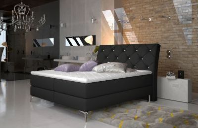 Boxspring krevet Adel - sa spremnikom - više boja i dimenzija