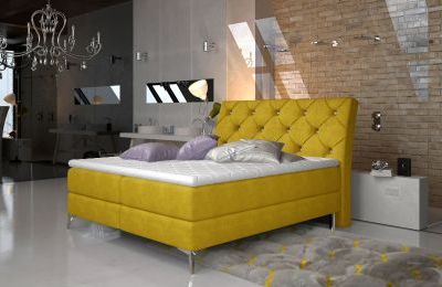 Boxspring krevet Adel - sa spremnikom - više boja i dimenzija
