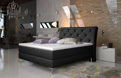 Boxspring krevet Adel - sa spremnikom - više boja i dimenzija