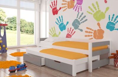 Dječji krevet s dodatnim leažjem Fraga - više boja - 206x97x65 cm