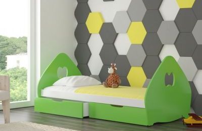 Dječji krevetić s ladicama Balsa - više boja - 165x91x75 cm