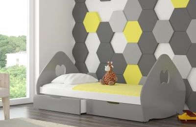 Dječji krevetić s ladicama Balsa - više boja - 165x91x75 cm