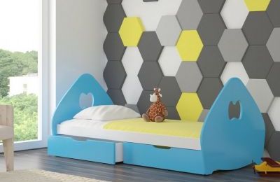 Dječji krevetić s ladicama Balsa - više boja - 165x91x75 cm