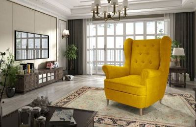 Fotelja Aros - više boja - 85x90x103 cm