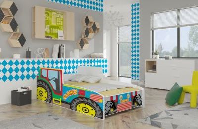 Dječji krevet s motivom Cars 2 - više motiva - 171x84x52 cm