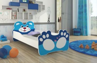 Dječji krevet s motivom životinja Bear - više dimenzija