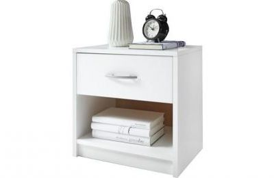 Klasični noćni ormarić Pepe s ladicom - 39x28x41 cm;