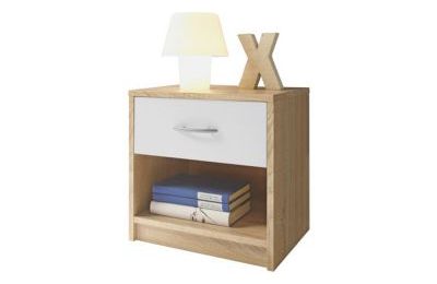 Klasični noćni ormarić Pepe s ladicom - 39x28x41 cm;