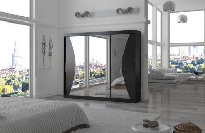 Ormar s kliznim vratima Diego - 250x58x215 cm