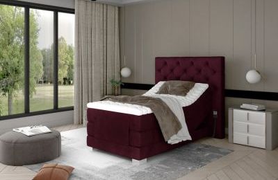 Boxspring krevet Clover, ležaj 90x200cm - više boja - 217x108x130 cm