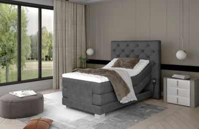 Boxspring krevet Clover, ležaj 90x200cm - više boja - 217x108x130 cm