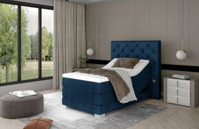 Boxspring krevet Clover, ležaj 90x200cm - više boja - 217x108x130 cm