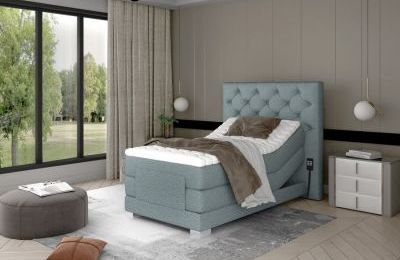 Boxspring krevet Clover, ležaj 90x200cm - više boja - 217x108x130 cm