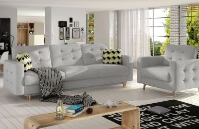 Set sjedećih garnitura Asgard - trosjed + fotelja - više boja