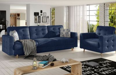 Set sjedećih garnitura Asgard - trosjed + fotelja - više boja