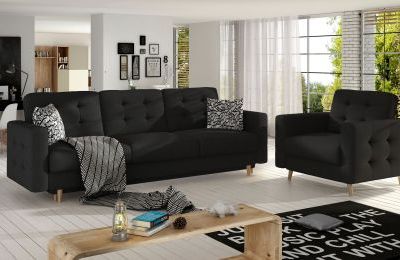 Set sjedećih garnitura Asgard - trosjed + fotelja - više boja