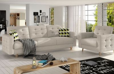 Set sjedećih garnitura Asgard - trosjed + fotelja - više boja