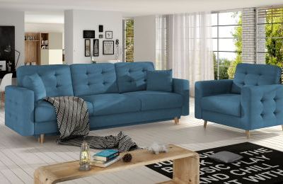 Set sjedećih garnitura Asgard - trosjed + fotelja - više boja