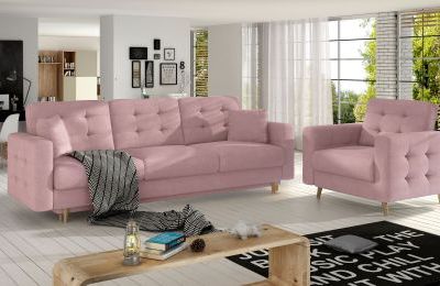 Set sjedećih garnitura Asgard - trosjed + fotelja - više boja