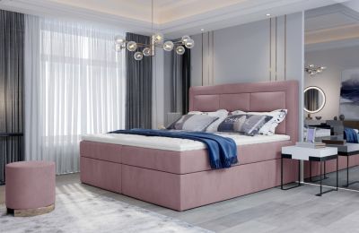 Boxspring krevet Vivre, sa spremnicima - više boja i dimenzija