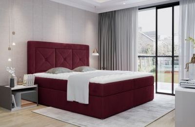 Boxspring krevet Idris, sa spremnicima - više boja i dimenzija